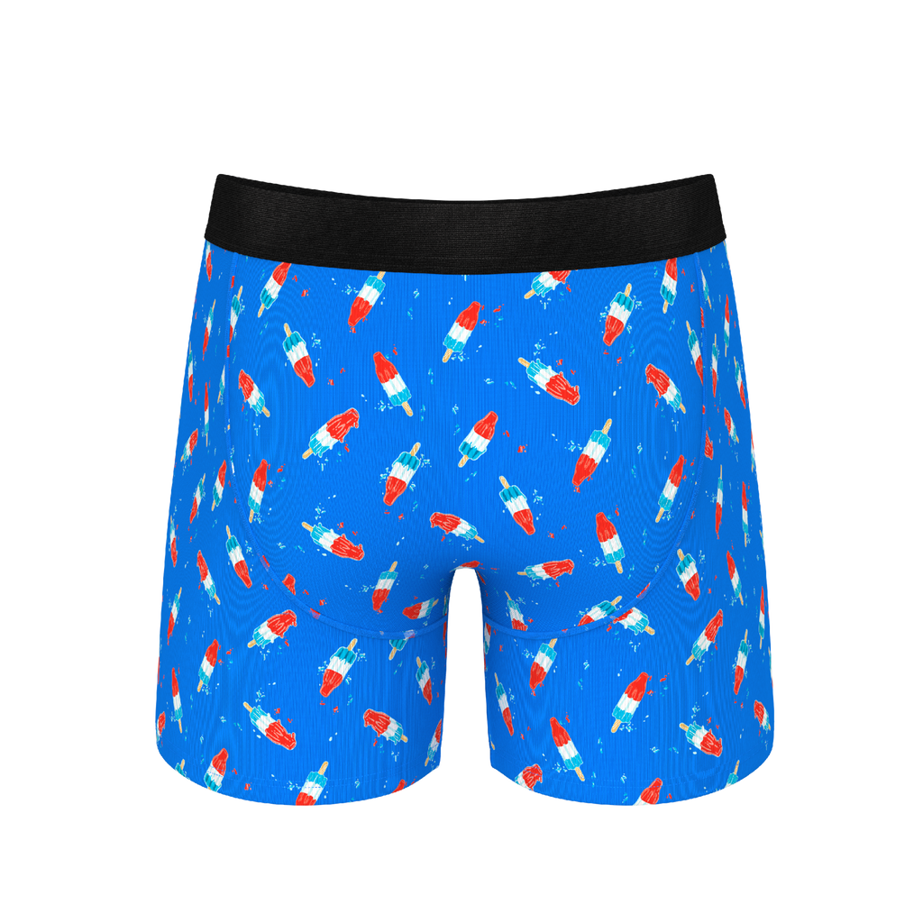 The Popsicle Stick Apex | USA Popsicle Ball Hammock® Pouch Underwear - Shinesty