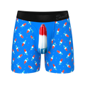 The Popsicle Stick Apex | USA Popsicle Ball Hammock® Pouch Underwear With Fly - Shinesty