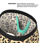 The Primal Passion | Naughty Cheetah Print Ball Hammock® Pouch Underwear - Shinesty