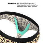The Primal Passion | Naughty Cheetah Print Ball Hammock® Pouch Underwear Briefs - Shinesty