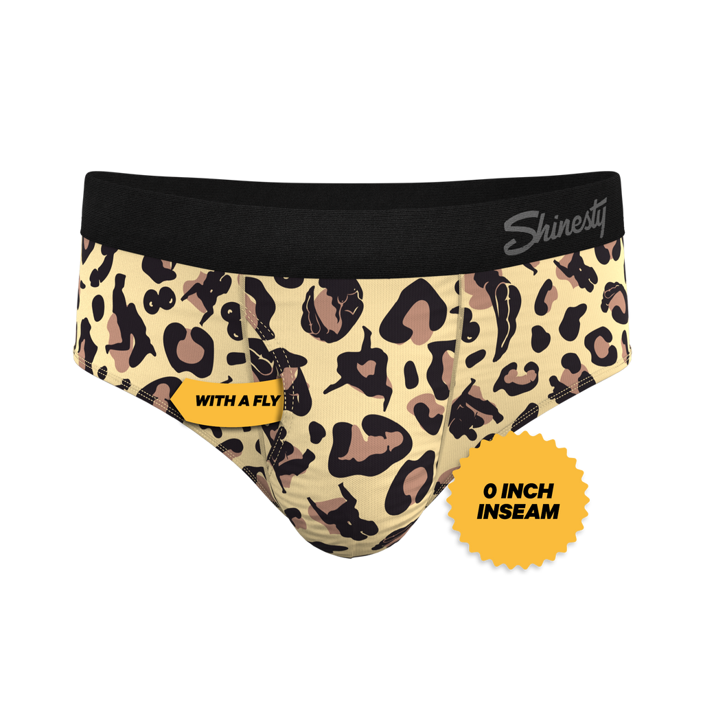 The Primal Passion | Naughty Cheetah Print Ball Hammock® Pouch Underwear Briefs - Shinesty
