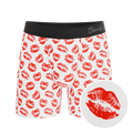 The Pucker Up | Lipstick Kiss Ball Hammock® Pouch Underwear - Shinesty