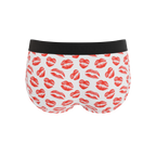 The Pucker Up | Lipstick Kiss Ball Hammock® Pouch Underwear Briefs - Shinesty