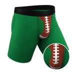 The Quarterback Sack | Football Ball Hammock® Boxer - Long Leg - Shinesty