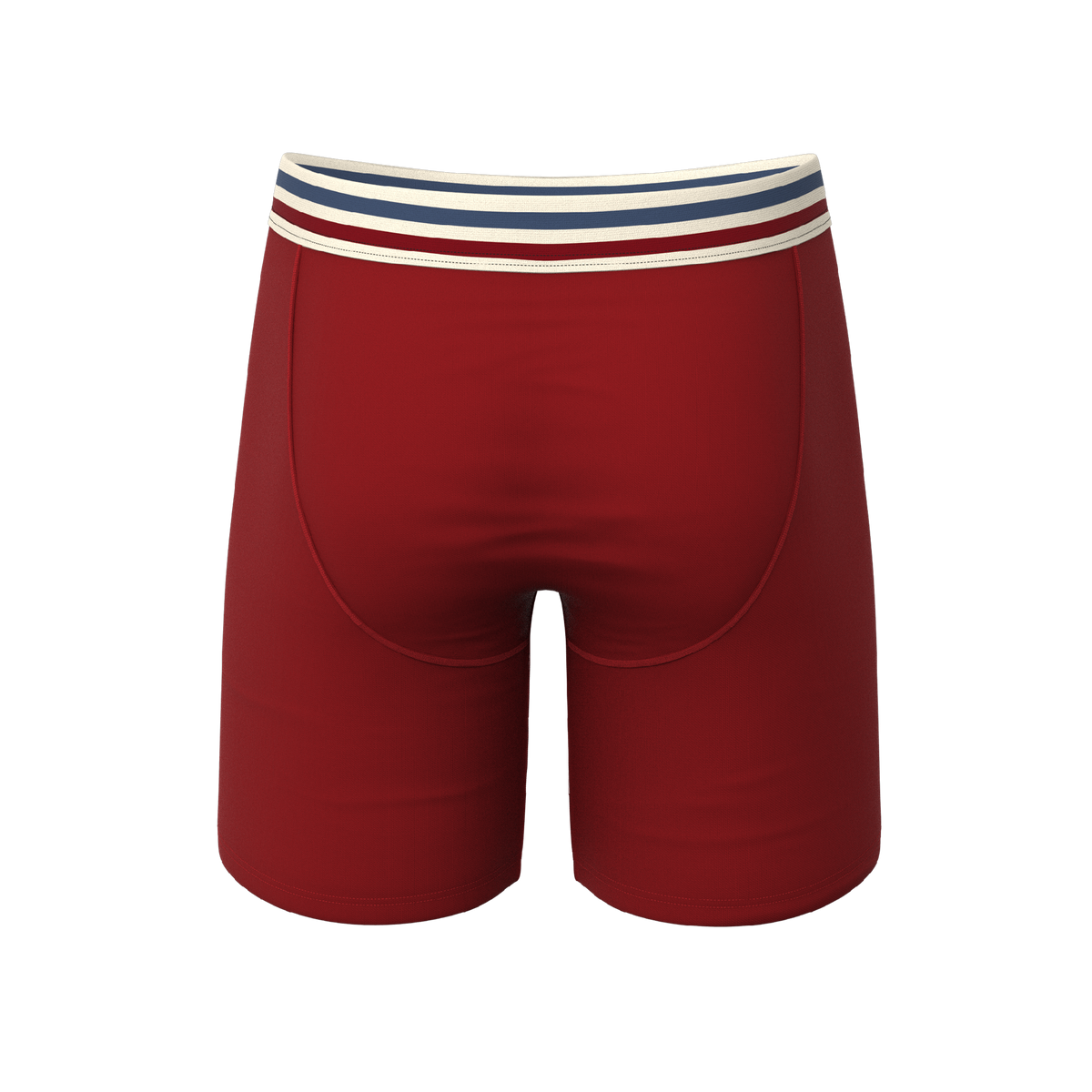 The Ready or Not | Bright Red Retro Ball Hammock® Boxer - Long Leg - Shinesty
