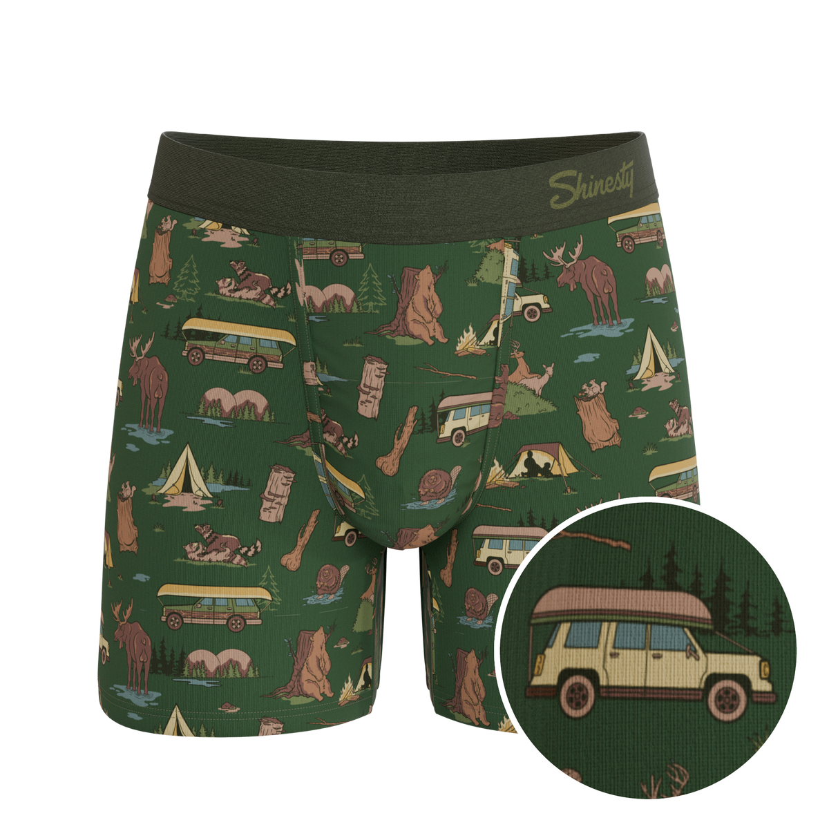 The Really Happy Camper | Camping Ball Hammock® Pouch Underwear - Shinesty