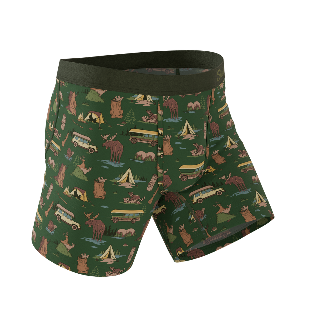 The Really Happy Camper | Camping Ball Hammock® Pouch Underwear - Shinesty