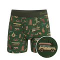The Really Happy Camper | Camping Ball Hammock® Pouch Underwear With Fly - Shinesty