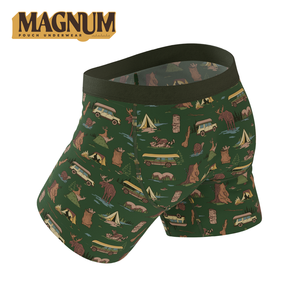 The Really Happy Camper | Camping Ball Hammock® Magnum Big Pouch Underwear - Shinesty
