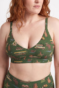 The Really Happy Camper | Camping Boob Hammock™ Plunge Bralette - Shinesty