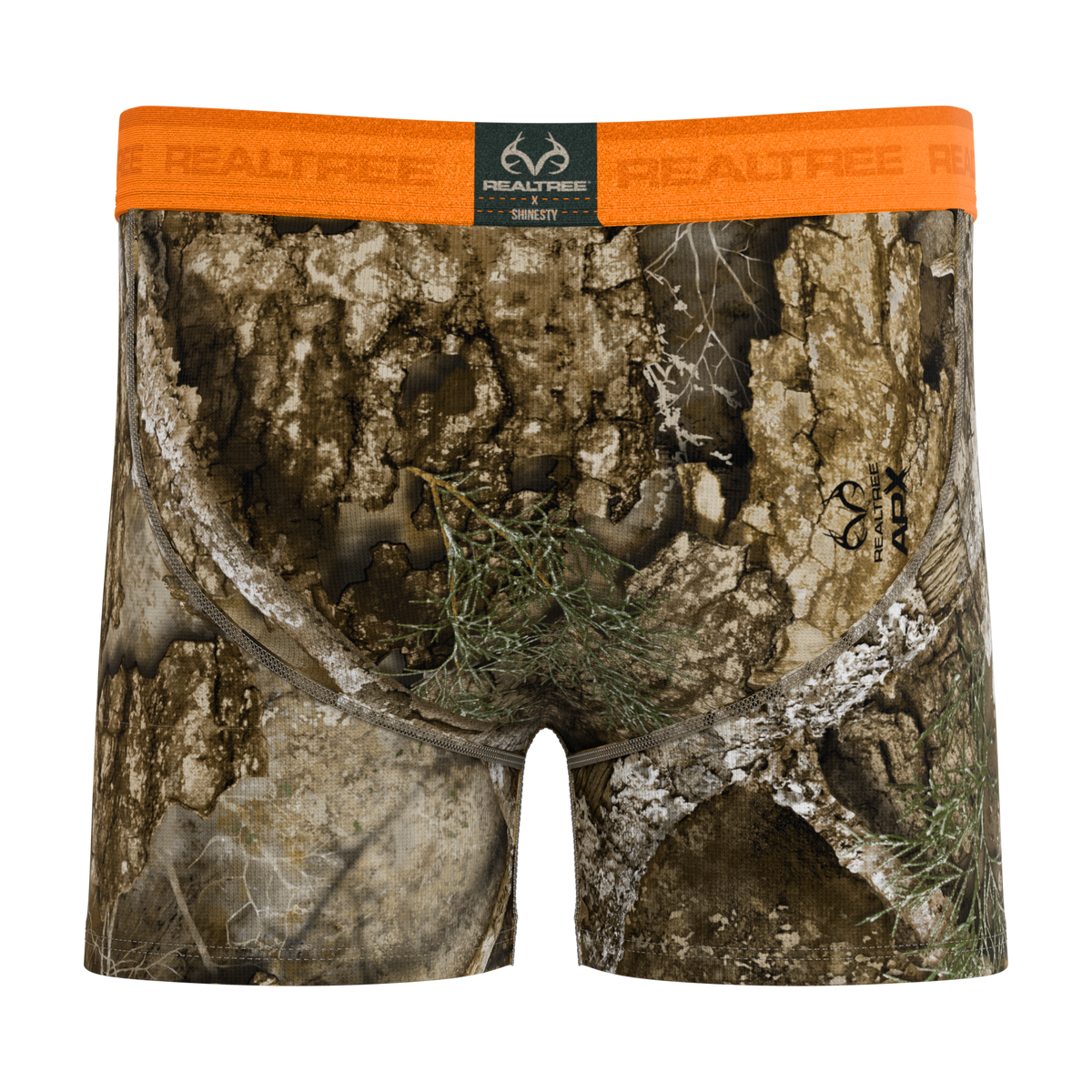 The Wild Game | Realtree x Shinesty Neon Orange Youth Boxer Briefs - Shinesty