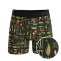 The Reel Nice | Bait Box Ball Hammock® Pouch Underwear With Fly - Shinesty