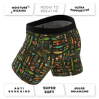 The Reel Nice | Bait Box Ball Hammock® Pouch Underwear With Fly - Shinesty