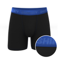 The Rhythm & Blues | Black and Blue Ball Hammock® Pouch Underwear - Shinesty