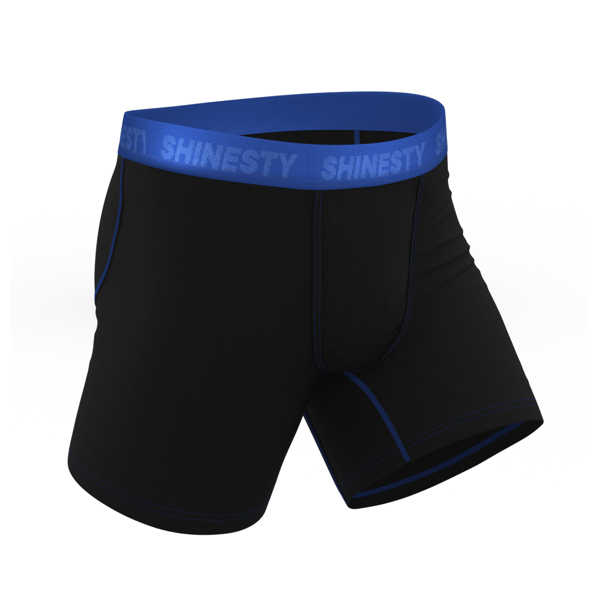 The Rhythm & Blues | Black and Blue Ball Hammock® Pouch Underwear - Shinesty