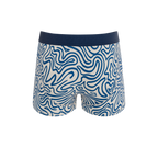 The Rio Grande | Abstract Navy Line Ball Hammock® Pouch Trunks Underwear - Shinesty