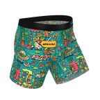 The Rolling Stoned | Shinesty x Killer Acid Ball Hammock® Pouch Underwear With Fly - Shinesty