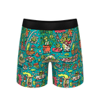 The Rolling Stoned | Shinesty x Killer Acid Ball Hammock® Pouch Underwear With Fly - Shinesty
