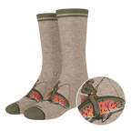 The Rowdy Angler | Fish Cowboy Heel Hammock™ Crew Socks - Shinesty