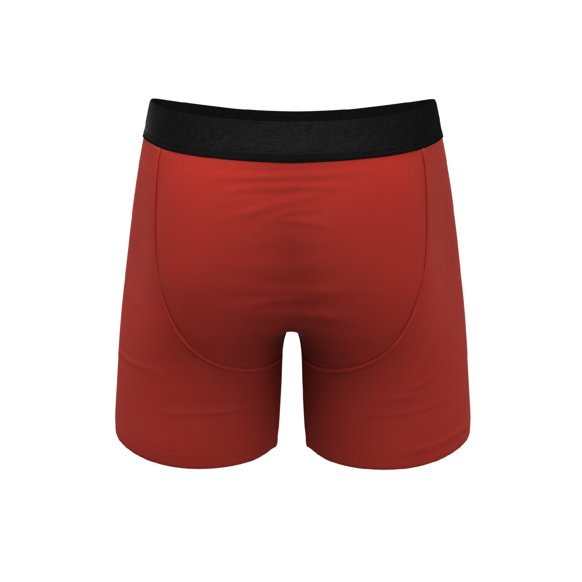 The Rust Fund | Rusty Red Ball Hammock® Pouch Underwear With Fly - Shinesty