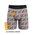 The Scan Me | QR Code Ball Hammock® Boxer - Long Leg - Shinesty