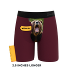 The Scare Bear | Grizzly Bear Ball Hammock® Boxer - Long Leg - Shinesty
