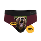 The Scare Bear | Grizzly Bear Ball Hammock® Pouch Underwear Briefs - Shinesty