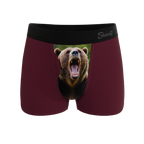 The Scare Bear | Grizzly Bear Ball Hammock® Pouch Trunks Underwear - Shinesty