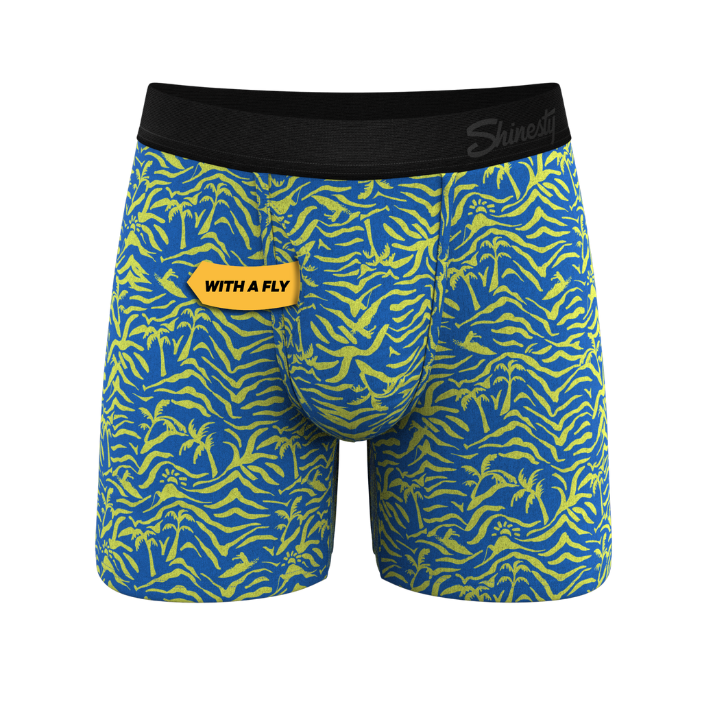 The Sea Breeze | Tropical Palm Tree paradICE™ Cooling Ball Hammock® Underwear - Shinesty