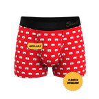 The Secret Admirer | Valentines Letters Ball Hammock® Pouch Trunks Underwear - Shinesty
