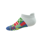 The Secretariat | Derby Flag Heel Hammock™ Ankle Socks - Shinesty