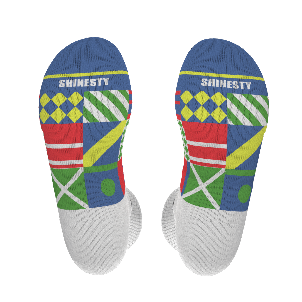 The Secretariat | Derby Flag Heel Hammock™ Crew Socks - Shinesty