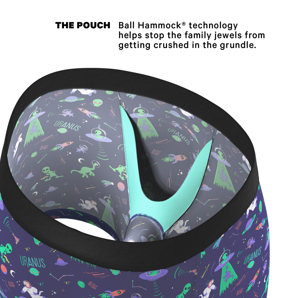 The Sensual Abduction | Alien Ball Hammock® Pouch Underwear - Shinesty
