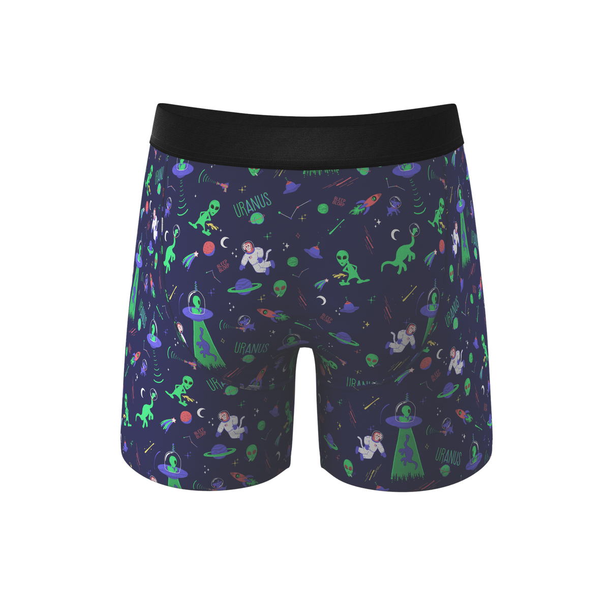 The Sensual Abduction | Alien Ball Hammock® Pouch Underwear - Shinesty
