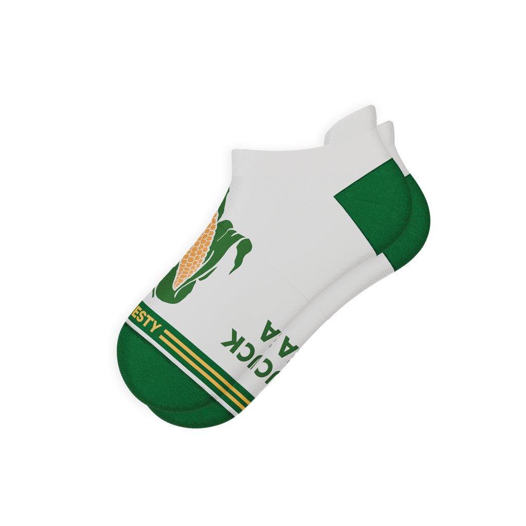 The Shuck Yea | Corn Heel Hammock™ Ankle Socks - Shinesty