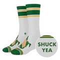 The Shuck Yea | Corn Heel Hammock™ Crew Socks - Shinesty