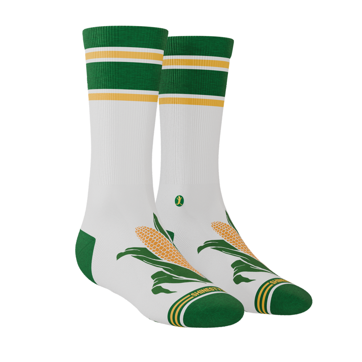 The Shuck Yea | Corn Heel Hammock™ Crew Socks - Shinesty