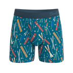 The Ski In Ski Out | Retro Ski Ball Hammock® Pouch Underwear With Fly - Shinesty