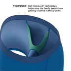The Skydiver | Ocean Blue Ball Hammock® Pouch Underwear - Shinesty