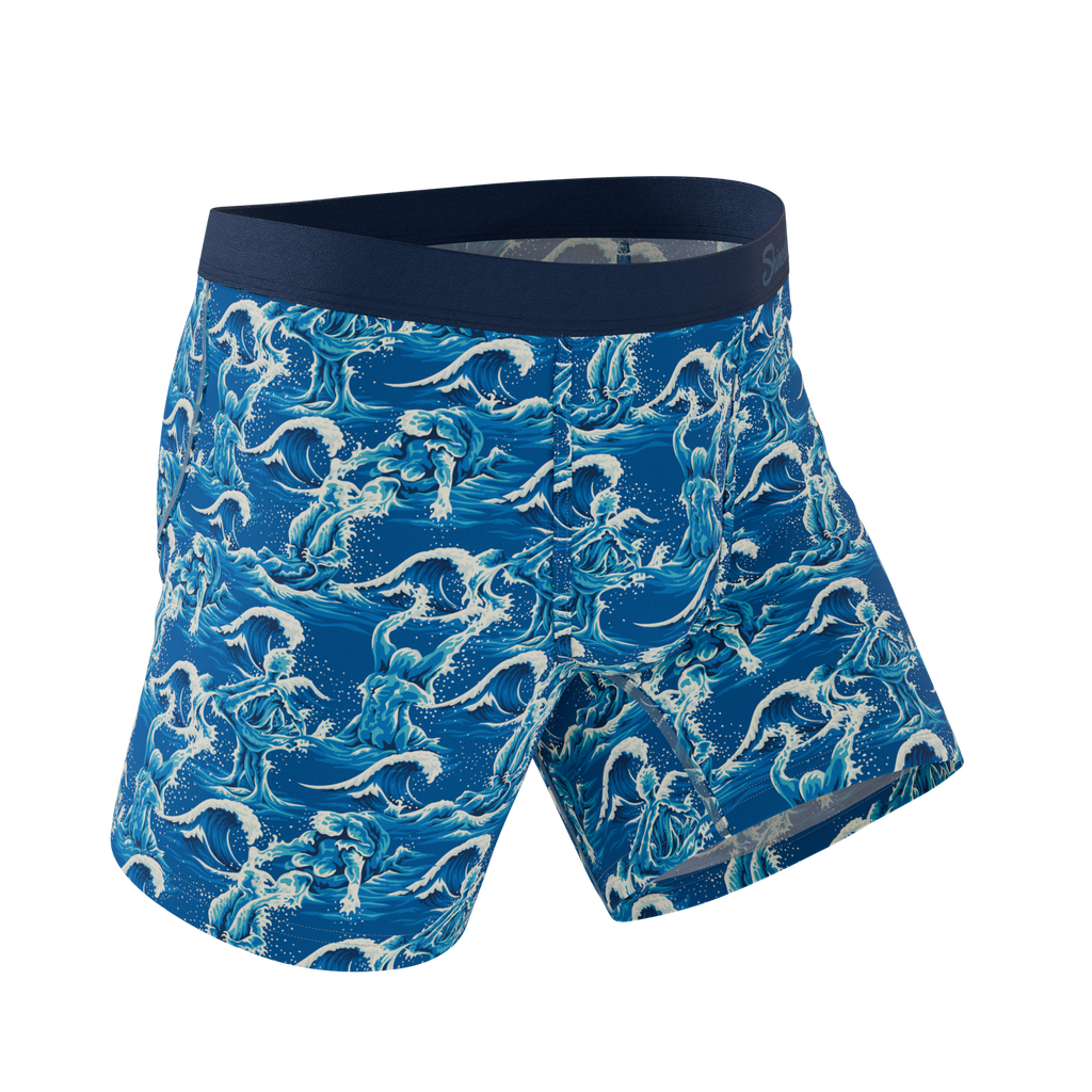 The Slippery When Wet | Naughty Wave Ball Hammock® Pouch Underwear - Shinesty