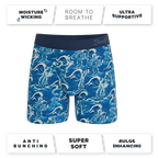The Slippery When Wet | Naughty Wave Ball Hammock® Pouch Underwear - Shinesty