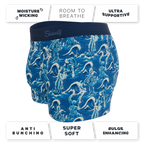 The Slippery When Wet | Naughty Wave Ball Hammock® Pouch Trunks Underwear - Shinesty