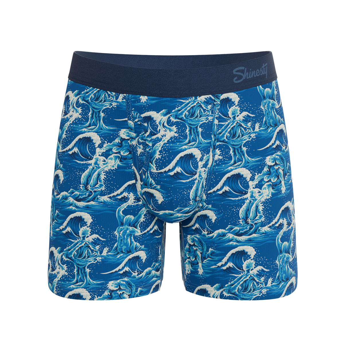 The Slippery When Wet | Naughty Wave Ball Hammock® Magnum Big Pouch Underwear - Shinesty
