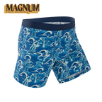 The Slippery When Wet | Naughty Wave Ball Hammock® Magnum Big Pouch Underwear - Shinesty