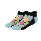 The Smooth Talker | Candy Hearts Heel Hammock™ Ankle Socks - Shinesty