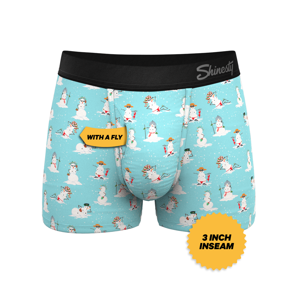 The Frosty Mistress | Snow Women Ball Hammock® Pouch Trunks Underwear - Shinesty