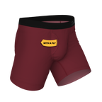 The Sommelier | Burgundy Ball Hammock® Pouch Underwear With Fly - Shinesty