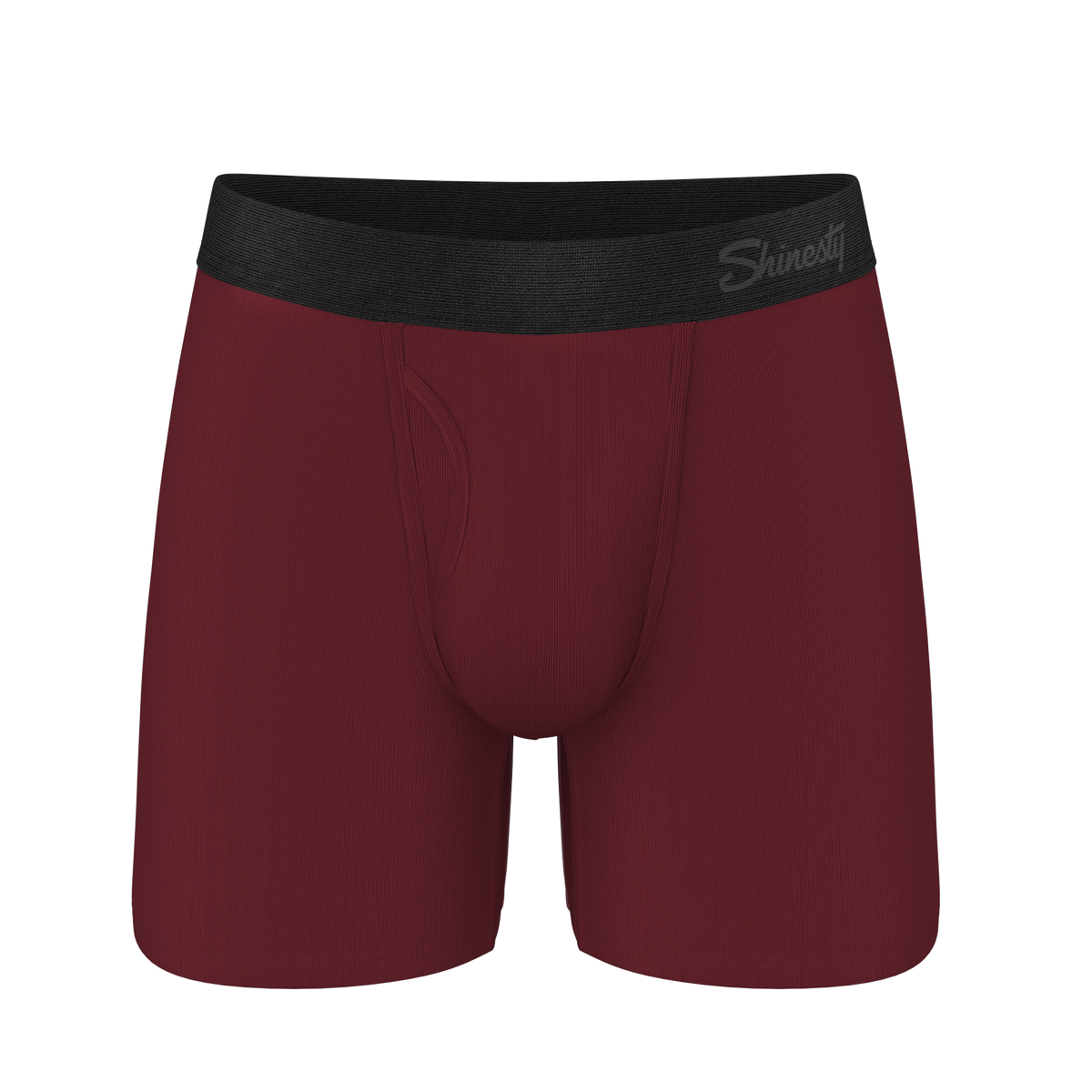 The Sommelier | Burgundy Ball Hammock® Pouch Underwear With Fly - Shinesty