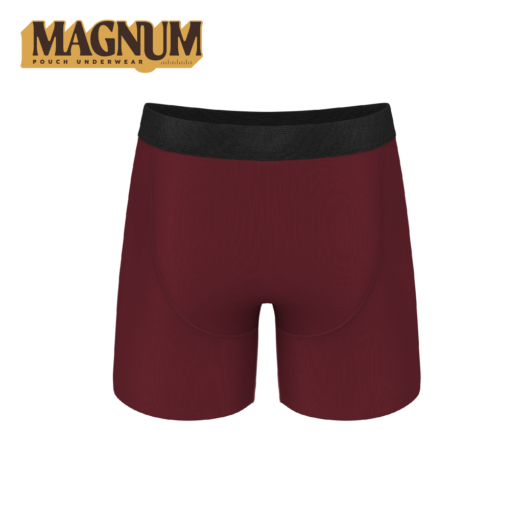 The Sommelier | Burgundy Ball Hammock® Magnum Big Pouch Underwear - Shinesty