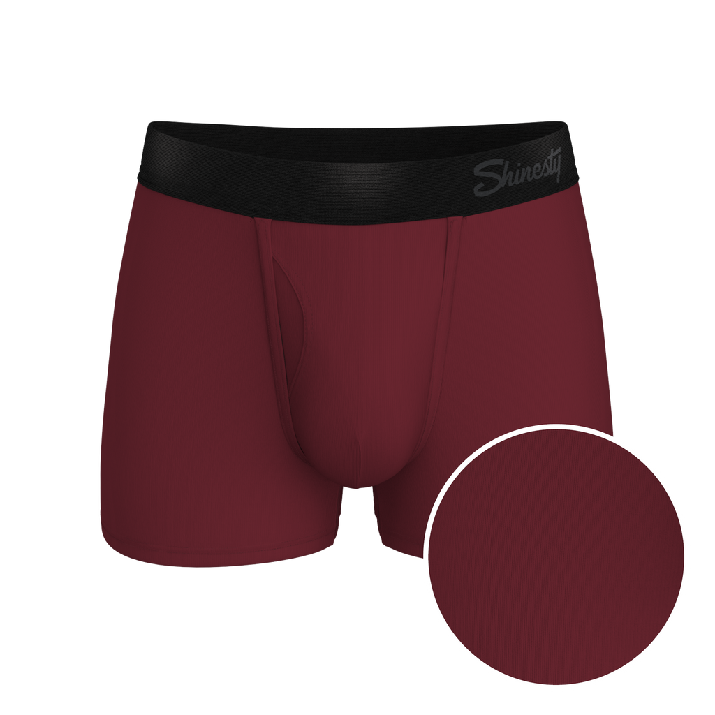 The Sommelier | Burgundy Ball Hammock® Pouch Trunks Underwear - Shinesty